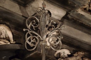 Gitter am Grab von Caspar Tryller und Catharina Schillingstedt